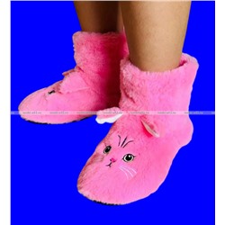 6 ПАР - Носки-САПОЖКИ женские с мехом Мордочки ВЫСОКИЕ № 1