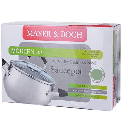 4547 Кастрюля(2,0л), MB(16см) сил/руч ст/кр (x6)