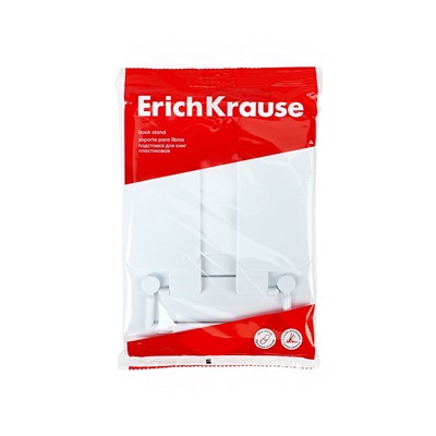 Подставка для книг, ErichKrause, пластиковая, белая