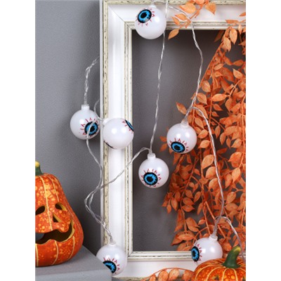 Гирлянда светодиодная 2 м 10 LED Глаз / ERD-102 /уп 100/Хэллоуин