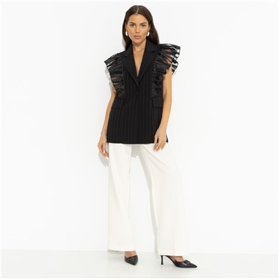 Жилет прямого кроя, Это восторг (black)