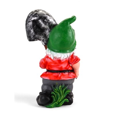 Садовая фигура из полистоуна «Гном с лопатой», 72×26×38 см