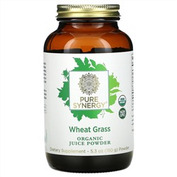 Pure Synergy, Wheat Grass, Organic Juice Powder, 5.3 oz ( 150 g)