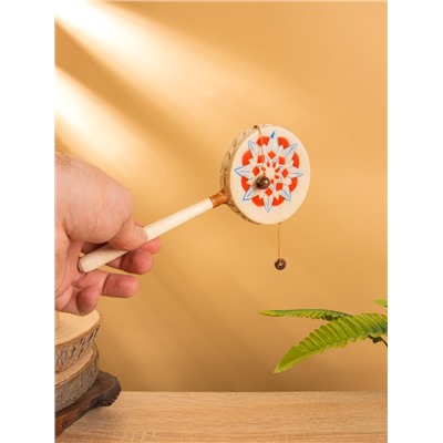 Сувенирный музыкальный инструмент «Клон тонг цветок», 20×2×8 см