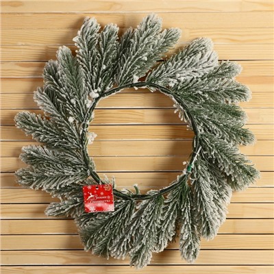 Венок новогодний d=26 см «Зимнее волшебство. Уютная сказка»