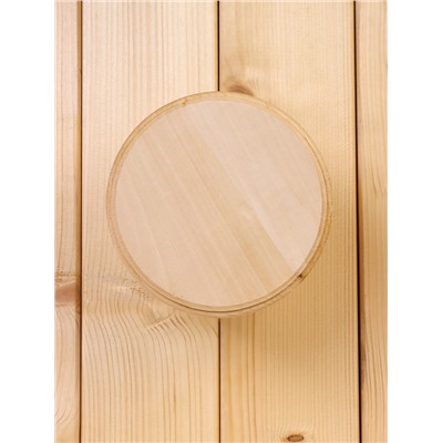 Вентиляционный клапан, деревянный, d=95 мм, металлическое основание, «Добропаровъ»