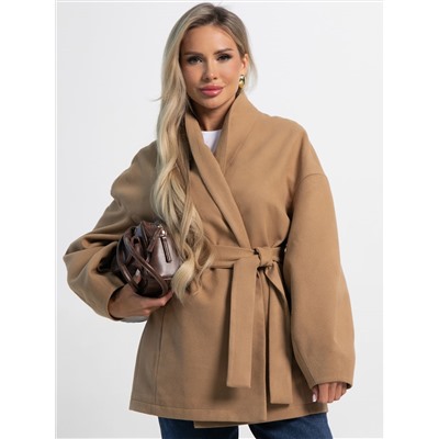 Пальто Мелания (кэмел) Б15186-5М
