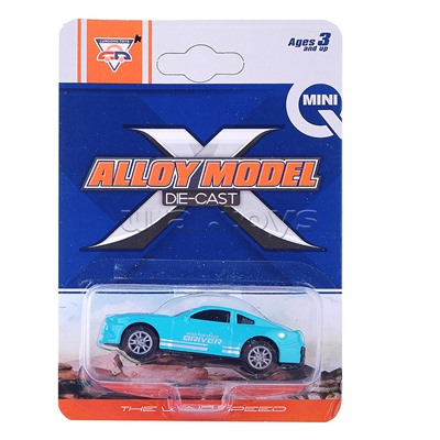 Машина "В погоню" металл. в коробке