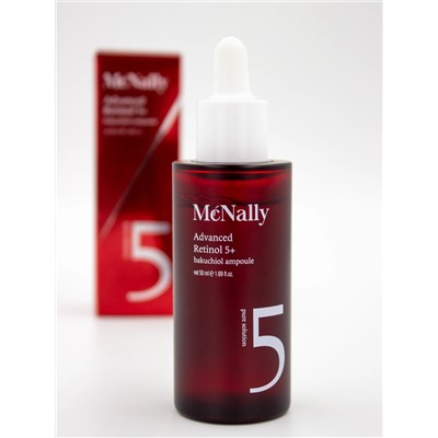 MCNALLY - СЫВОРОТКА ДЛЯ ЛИЦА С РЕТИНОЛОМ И БАКУЧИОЛОМ ADVANCED RETINOL 5+BAKUCHIOL AMPOULE, 50 МЛ