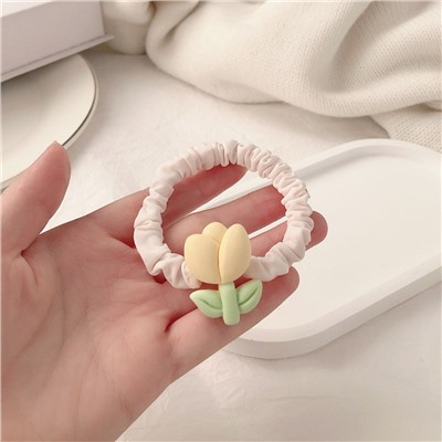 Набор резинок для волос Тюльпаны 5 штук