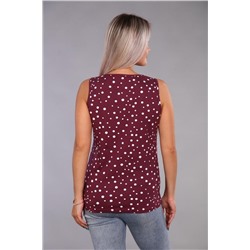 Майка "Сюжет" (Бордо)