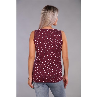 Майка "Сюжет" (Бордо)