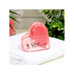 Бомбочка для ванн Love с пенкой, 110 г