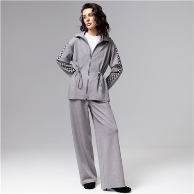 Брюки с карманами спереди, Красота в движении (серые)