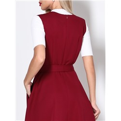 Сарафан Базовый сценарий, бордо