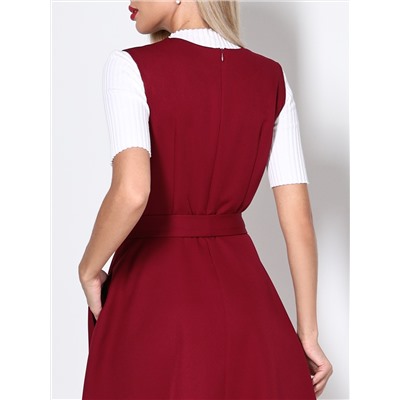 Сарафан Базовый сценарий, бордо