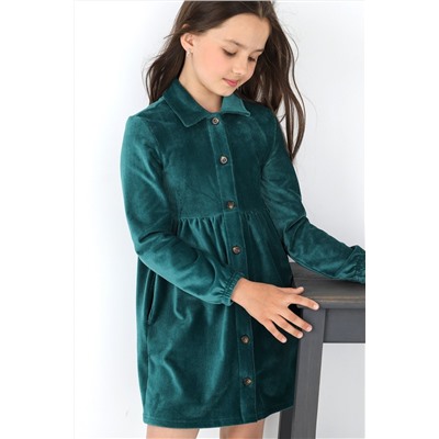 Платье для девочки ЭЛЛИ-1 (Зеленый)