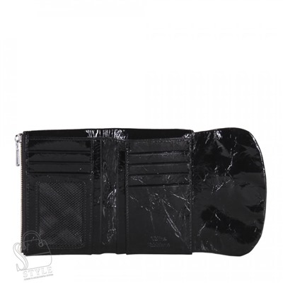 Женский кошелек 7007-2 black Velina Fabbiano