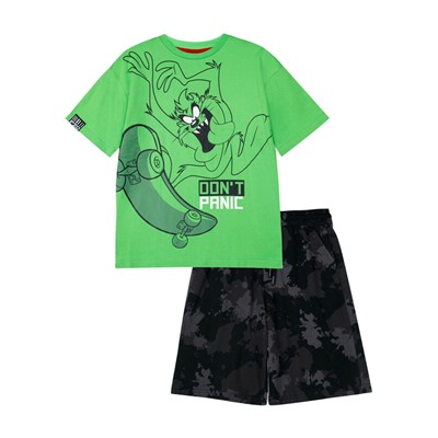 Комплект трикотажный для мальчиков: фуфайка (футболка), шорты