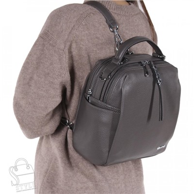 Рюкзак женский 69013-23 gray Velina Fabbiano - Safenta