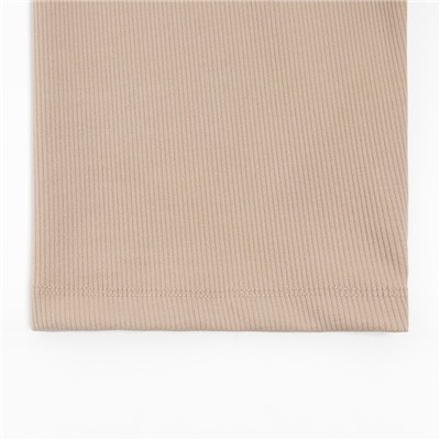 Велосипедки спортивные женские MINAKU, бежевые, размер 40