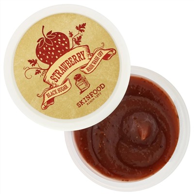 Skinfood, смываемая маска для лица с черным сахаром и красота, 100 г