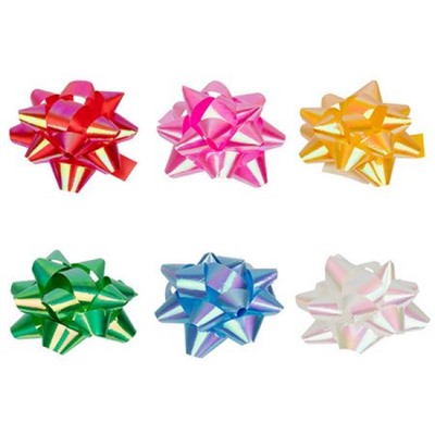 Бант "Звезда" 5см BOWS-5P ассорти "Stilerra" (отгрузка кратно 54 шт)