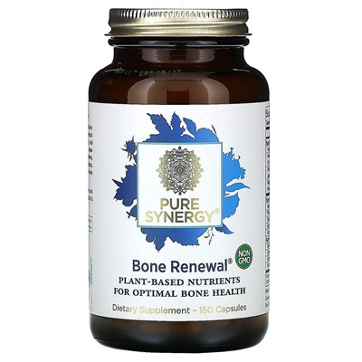 Pure Synergy, Bone Renewal, 150 капсул