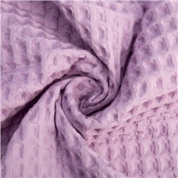 Халат вафельный женский удлинённый «Этель» Boho, размер 42-44, сиреневый, хлопок, 290 г/м²