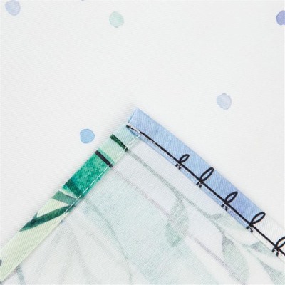 Фартук Этель «Незабудки», 60×70 см, 100% хлопок, саржа 190 г/м²