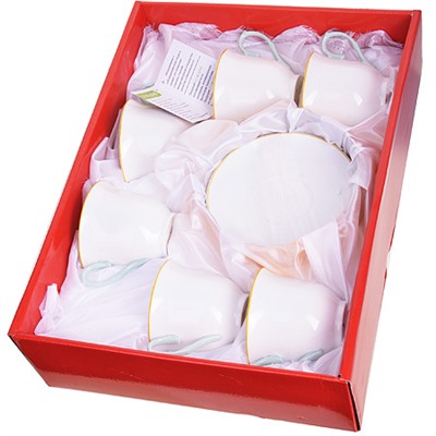 28604 Чайный сервиз 12 пр 220мл в подар/уп LR (х8)