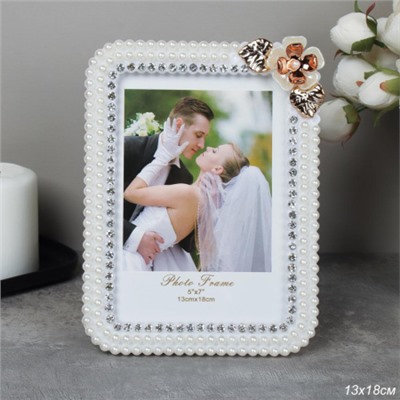 Фоторамка 13x18 / ZQC03 /уп 60/Цветок