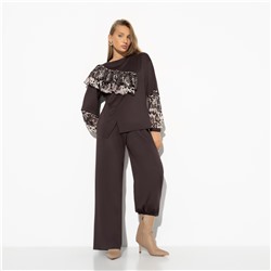 Брючный костюм с объемным декором, Можно круче (2 в 1)