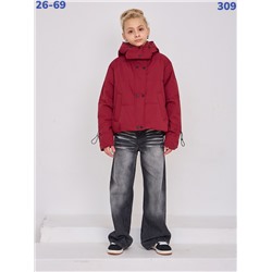 Куртка 309 бордовый