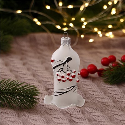 Ёлочная игрушка «Рябинка», h=12 см, МИКС