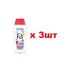 Fa Гель Pure Freshness Organic для душа 250мл Абрикос 3шт