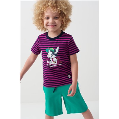 Фуфайка трикотажная для мальчиков (футболка) PLAYTODAY, 1239588