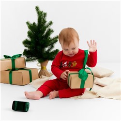 Костюм детский новогодний (кофточка, штанишки) «Крошка Я. Зимние друзья», рост 92-98 см