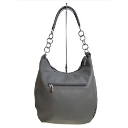 Женская сумка из искусственной кожи, цвет серый