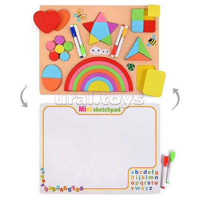 Пазл-вкладыш "Яркая картинка"