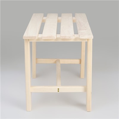 Лавка деревянная, 80×35×41 см, «Добропаровъ»