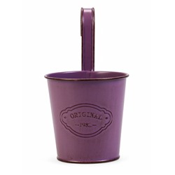 Кашпо подвесное «Ведёрко Улла», 600 мл, металл, МИКС