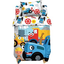 Постельное бельё ясельное «Стройка», бязь