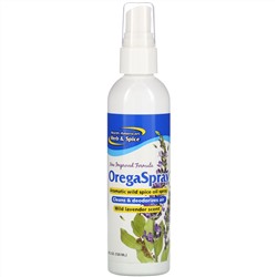 North American Herb & Spice, OregaSpray, Aromatic Wild Spice Oil Spray, Wild Lavender Scent, 4 fl oz (120 ml)