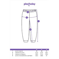 Брюки PLAYTODAY, 1122360