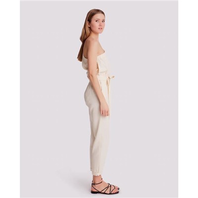 Комбинезон женский MINAKU: Enjoy, цвет молочный, размер 48