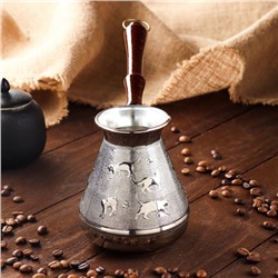 Турка для кофе «Кошки», 500 мл, медь