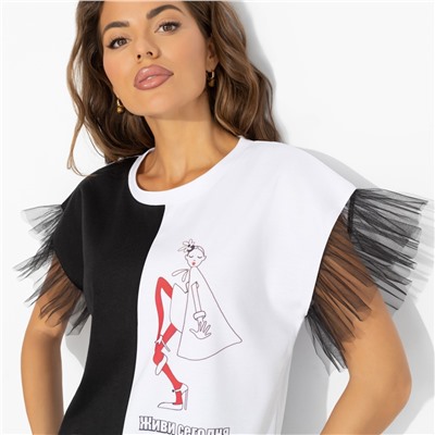 Футболка с лозунгом, Загадочная собеседница