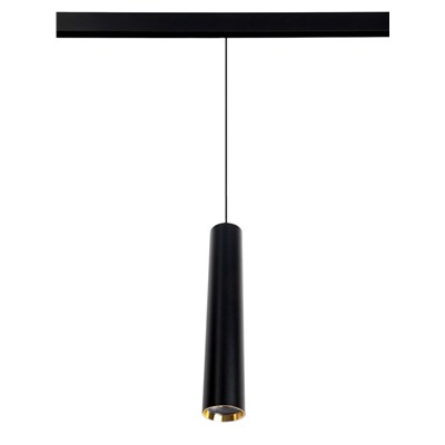 Трековый магнитный светильник, серия Broad LTL-064, 12 Вт, 960 Лм, 48 В, 4000К, чёрный