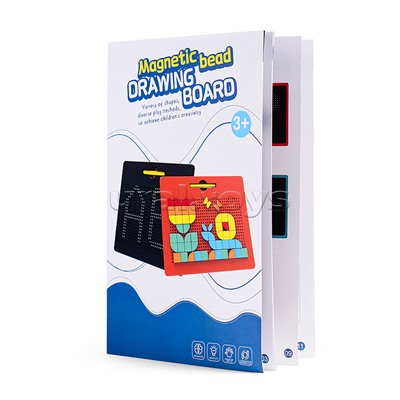 Доска магнитная "Цветная фантазия" в коробке